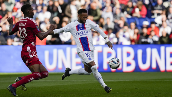 جانب من المباراة