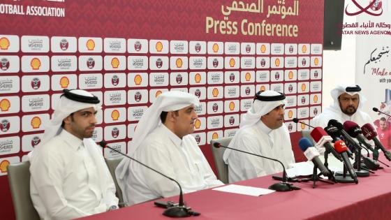 جانب من المؤتمر الصحفي