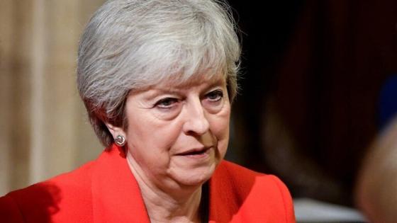رئيسة الوزراء البريطانية السابق تيريزا ماي