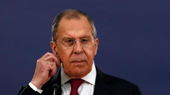 وزير الخارجية الروسي سيرغي لافروف