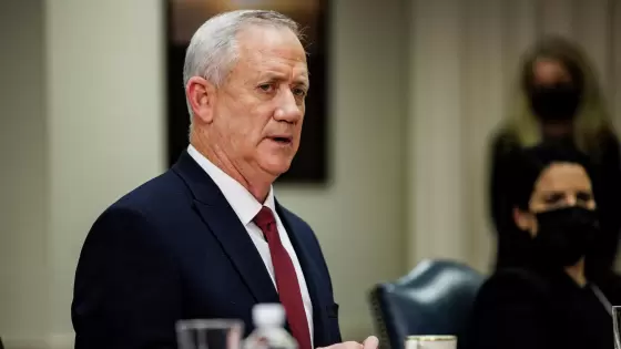 وزير الدفاع الإسرائيلي بيني غانتس