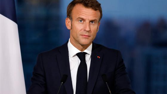 الرئيس الفرنسي إيمانويل ماكرون