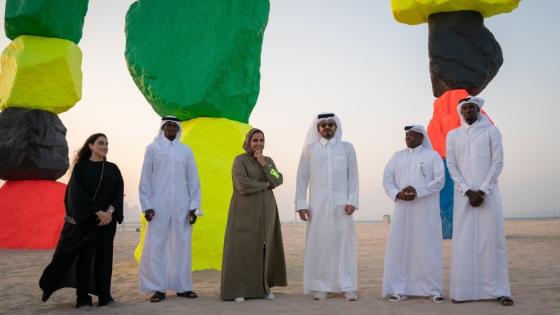 جانب من تدشين العمل الفني