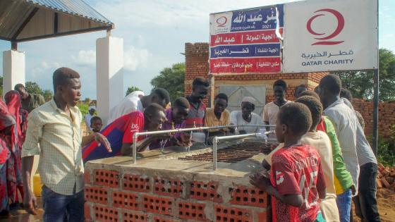 محطة المياه الجديدة في جنوب كردفان السودانية