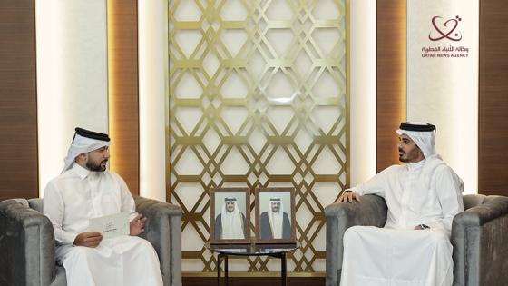 سعادة الشيخ خليفة بن حمد آل ثاني في حديثه لوكالة الأنباء القطرية