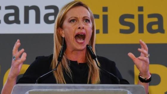 جورجيا ميلوني رئيسة الوزراء الإيطالية الجديدة