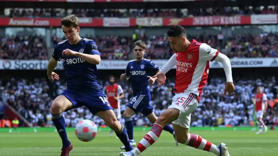 جانب من المباراة