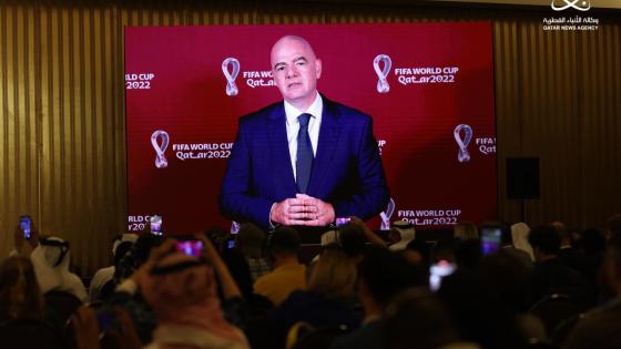 جياني إنفانتينو رئيس الاتحاد الدولي لكرة القدم "فيفا"