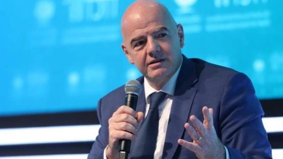 جياني إنفانتينو رئيس الاتحاد الدولي لكرة القدم