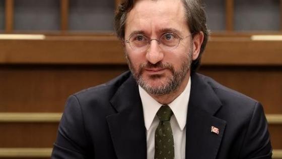 فخر الدين ألطون رئيس دائرة الاتصال في الرئاسة التركية