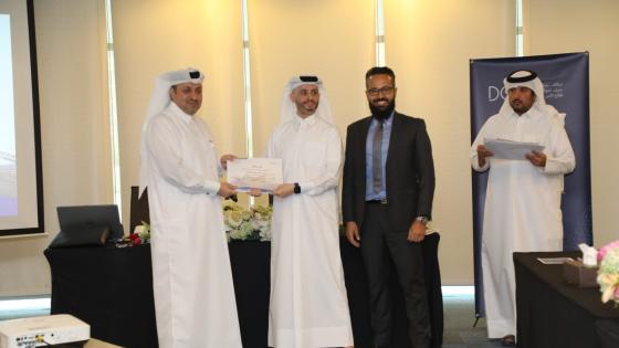 جانب من ختام الدورة التدريبية