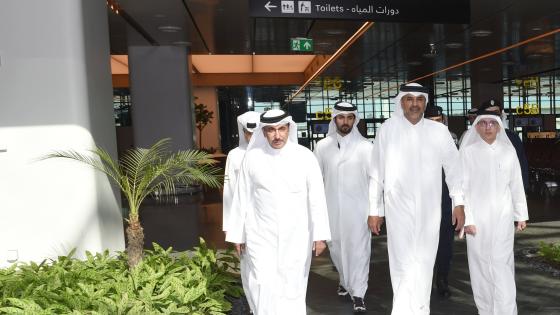معالي رئيس مجلس الوزراء خلال افتتاح التوسعة