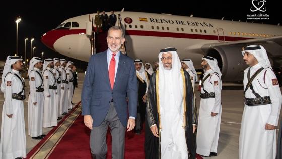 جانب من مراسم استقبال جلالة الملك فيليبي السادس