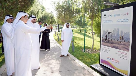 جانب من افتتاح المعرض