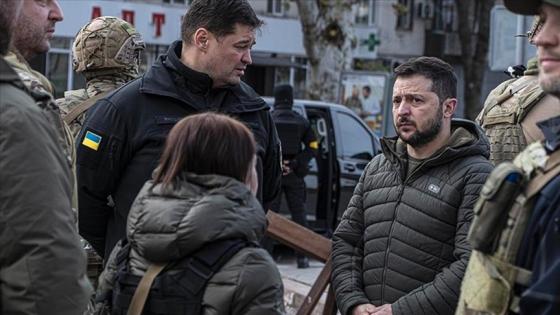 الرئيس الأوكراني فولوديمير زيلينسكي