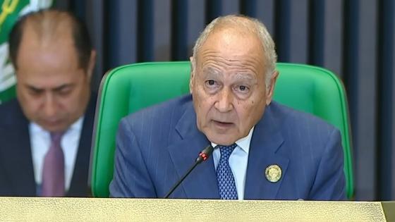الأمين العام لجامعة الدول العربية أحمد أبو الغيط