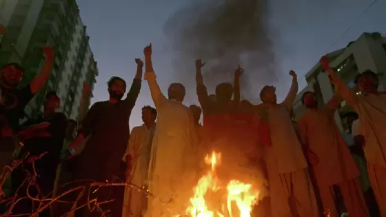 جانب من المظاهرات