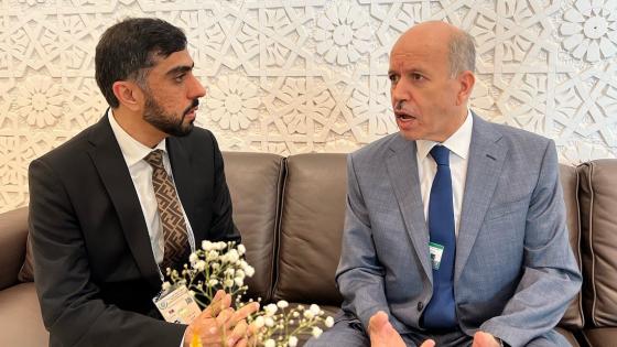 وزير الصحة الجزائري يدلي بتصريحات لـ"قنا"