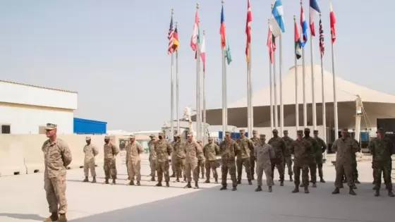 القوات الأمريكية المشاركة في تأمين المونديال