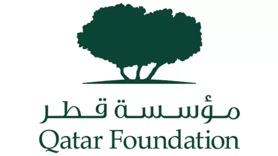 شعار مؤسسة قطر