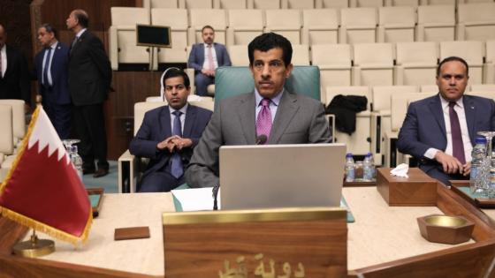 سعادة السيد سالم مبارك آل شافي مندوب قطر الدائم لدى الجامعة العربية