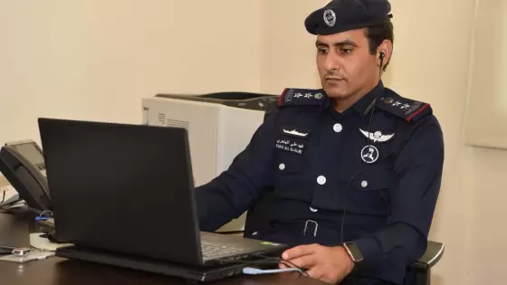 العقيد ركن بحري فهد علي الهاجري رئيس مركز التأهيل والتدريب البحري