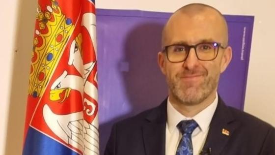 السيد سلوبودان راديكا القائم بأعمال سفارة جمهورية صربيا لدى الدولة