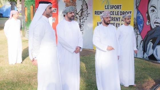 جانب من زيارة المعرض