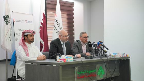 جانب من المؤتمر الصحفي