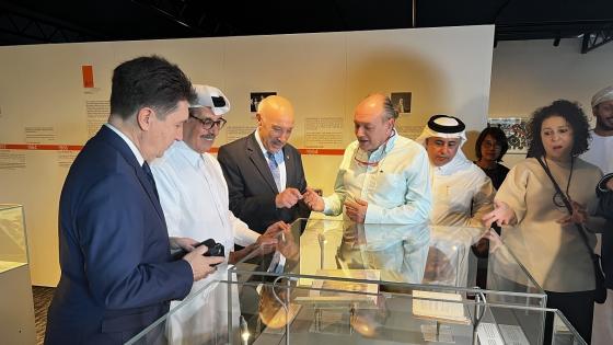 جانب من افتتاح المعرض