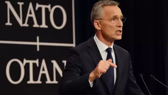 الأمين العام لحلف شمال الأطلسي ينس ستولتنبرغ