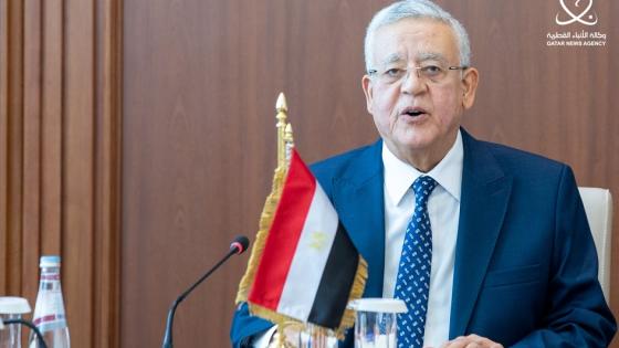 رئيس مجلس النواب المصري المستشار حنفي جبالي