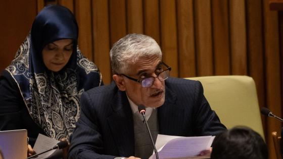 مندوب ايران لدى الأمم المتحدة أميرسعيد إيرواني