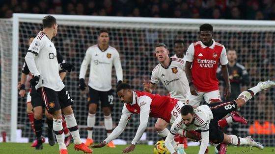 مباراة أرسنال ومانشستر يونايتد