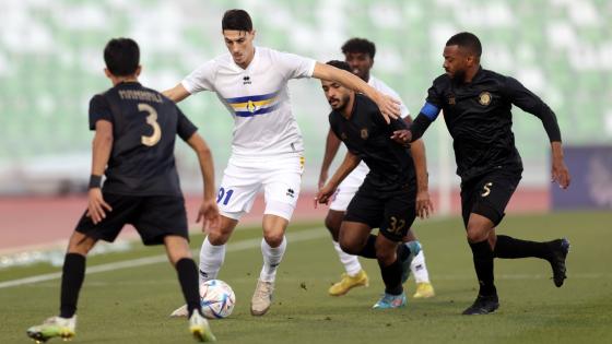 جانب من المباراة