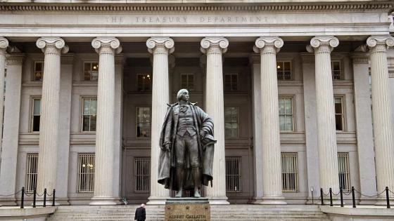 وزارة الخزانة الأمريكية