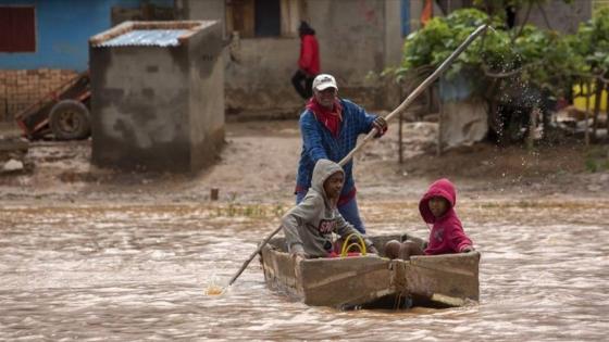 آثار العاصفة