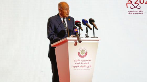 سعادة السيد أحمد أبو الغيط الأمين العام لجامعة الدول العربية