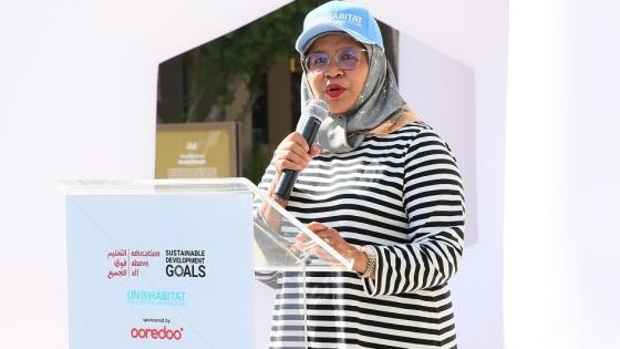 المدير التنفيذي لبرنامج الأمم المتحدة للمستوطنات البشرية ميمونة محمد شريف