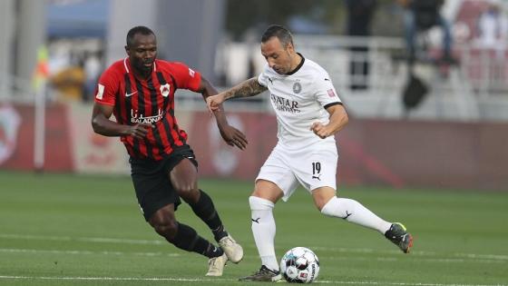 مباراة سابقة بين السد والريان