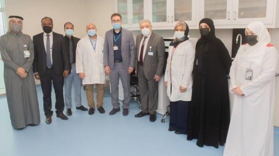 جانب من افتتاح المختبر