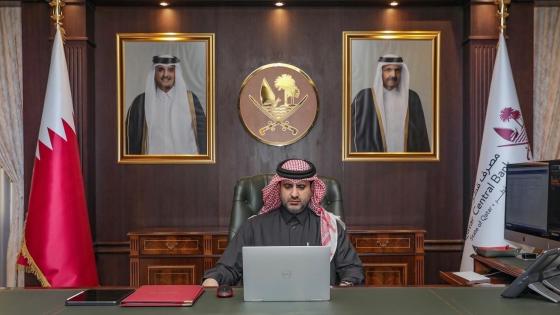 سعادة الشيخ بندر بن محمد بن سعود آل ثاني محافظ مصرف قطر المركزي