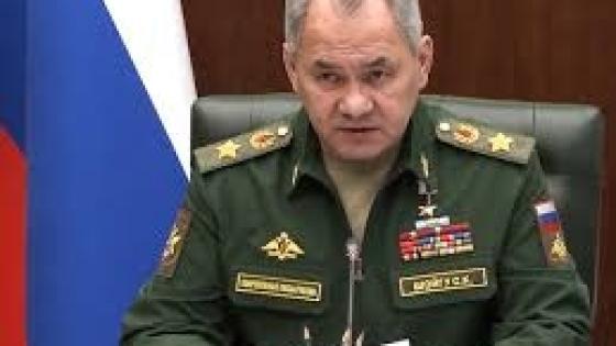 أعلن وزير الدفاع الروسي سيرغي شويغو