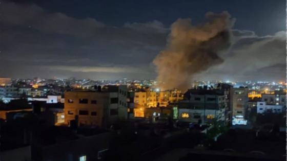 قصف اسرائيلي لقطاع غزة