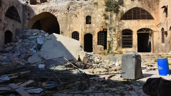 آثار الزلزال المُدمر في سوريا