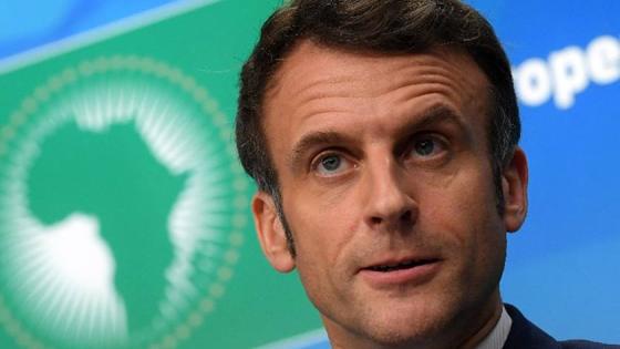 الرئيس الفرنسي إيمانويل ماكرون