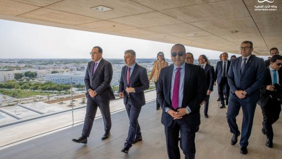 جانب من الزيارة