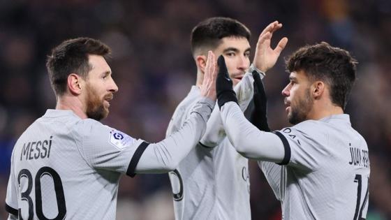 لاعبو باريس سان جيرمان