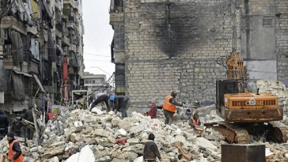 آثار الزلزال المُدمر في تركيا