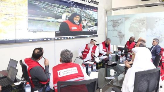 غرفة العمليات الخاصة بالهلال الأحمر